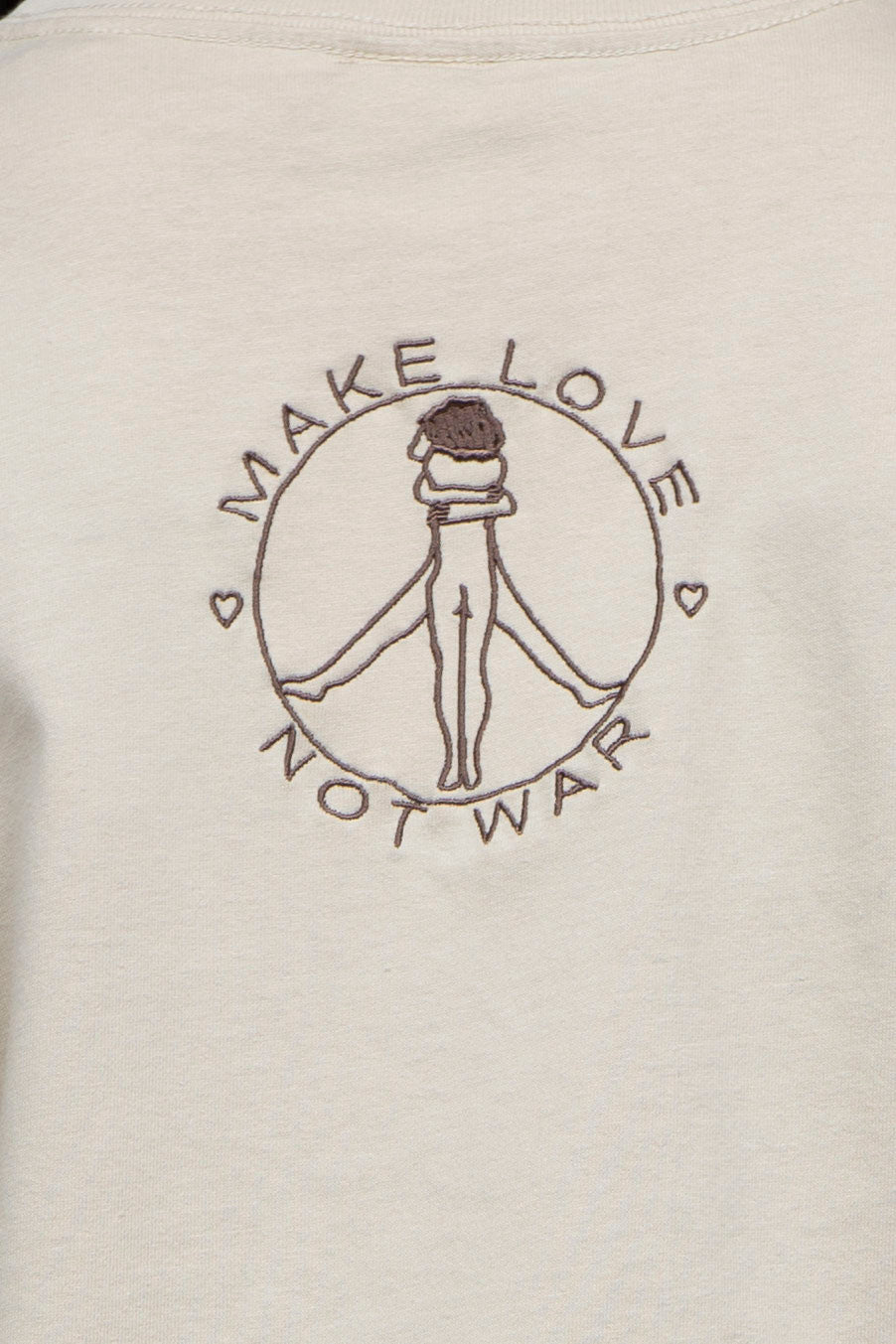 PEACE SYMBOL BIG L/S TEE