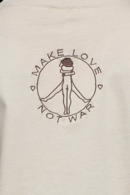 PEACE SYMBOL BIG L/S TEE