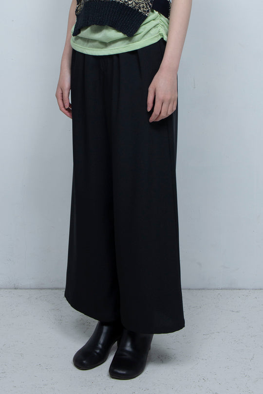 ワイドパンツ BLACK