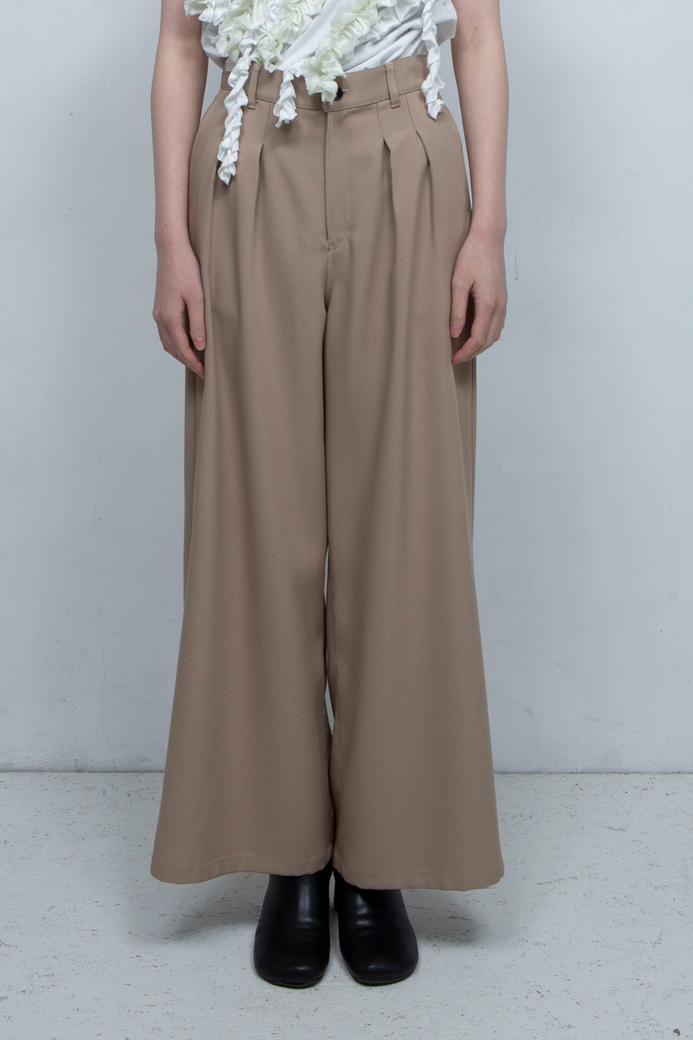 ワイドパンツ BEIGE