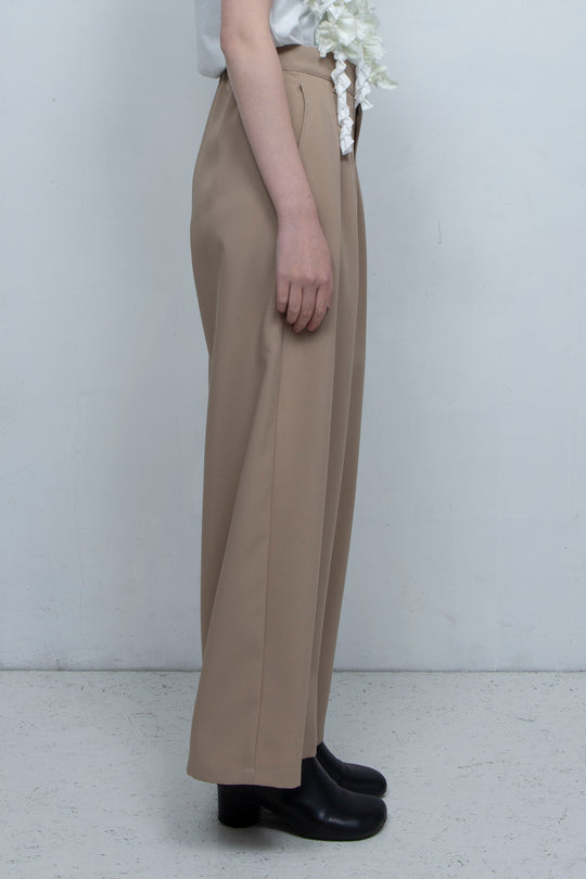 ワイドパンツ BEIGE