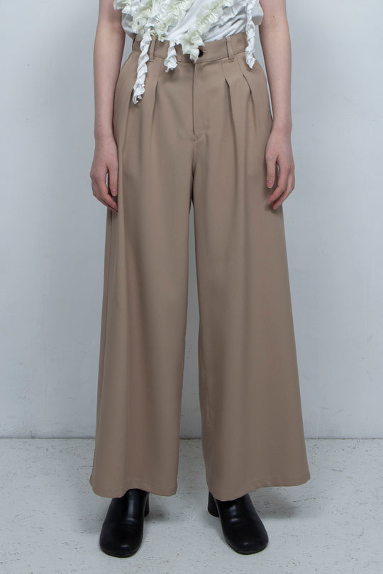 ワイドパンツ BEIGE