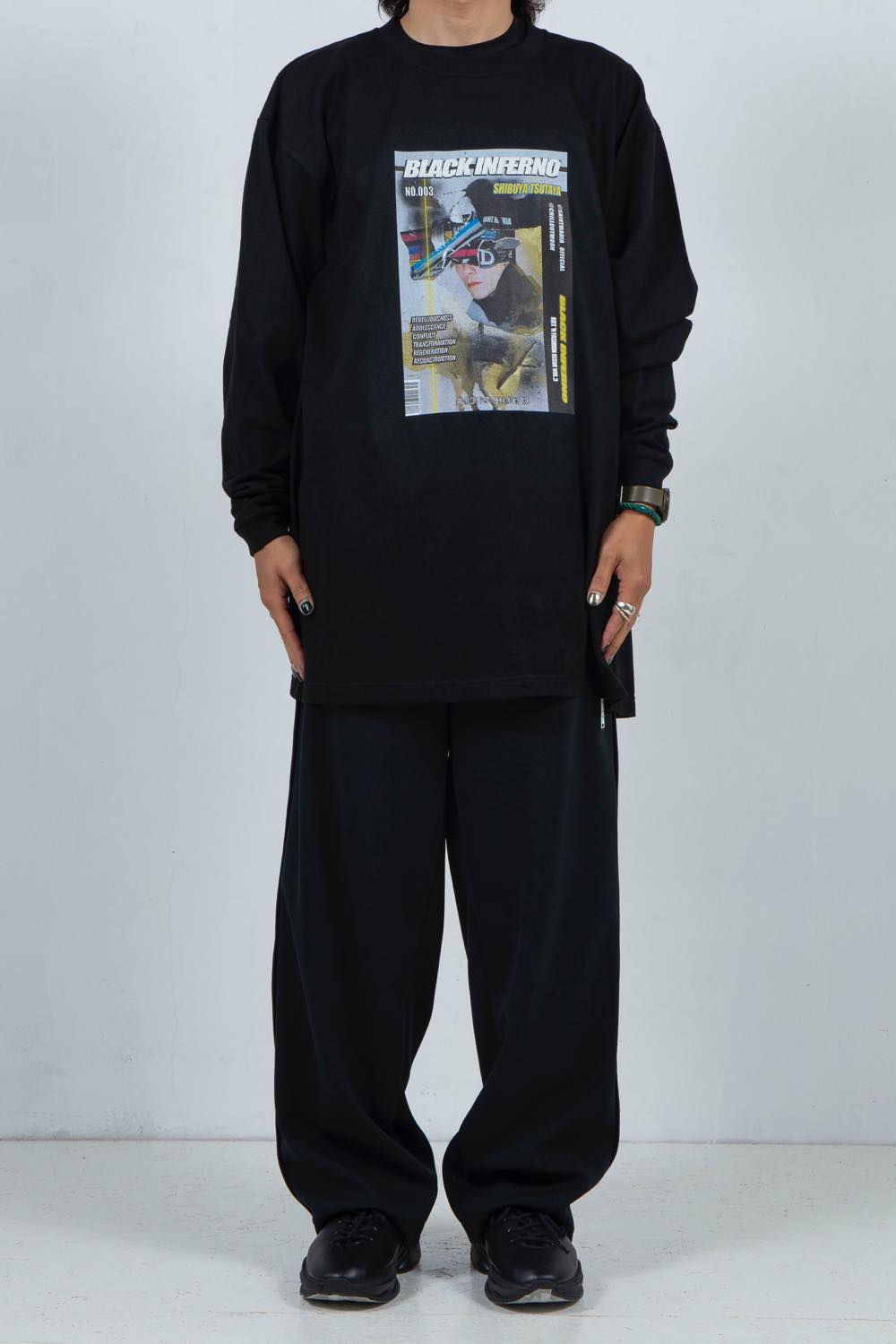 COLLAB GRAHIC T-SHIRT BLACK