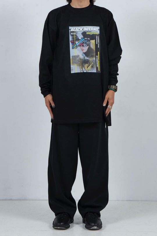 COLLAB GRAHIC T-SHIRT BLACK