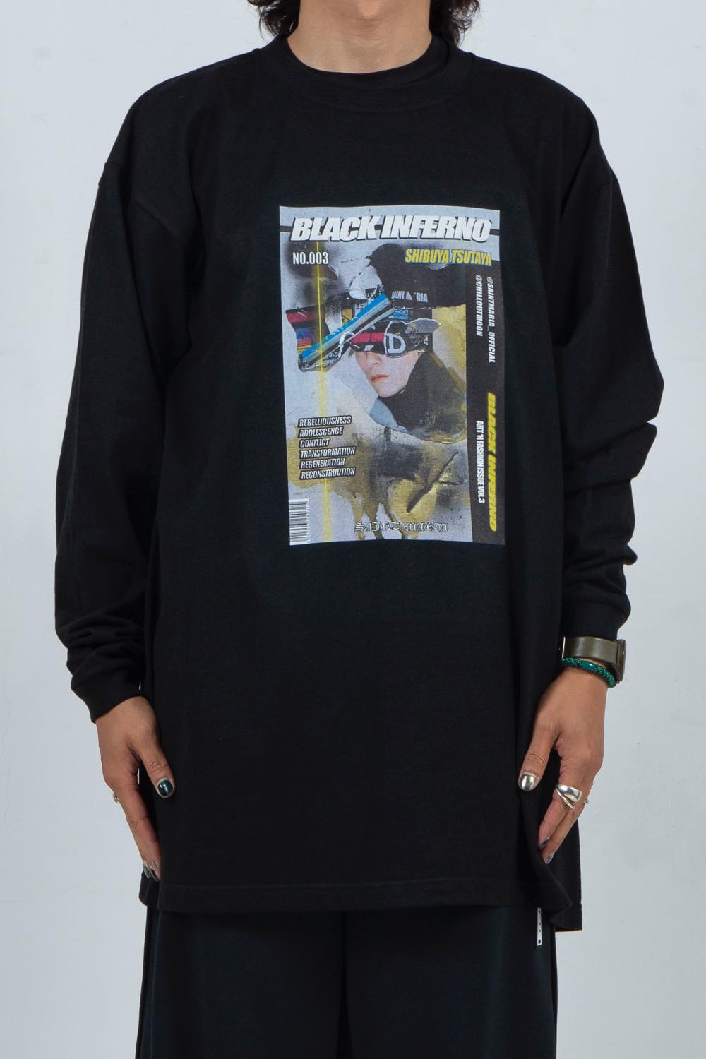 COLLAB GRAHIC T-SHIRT BLACK