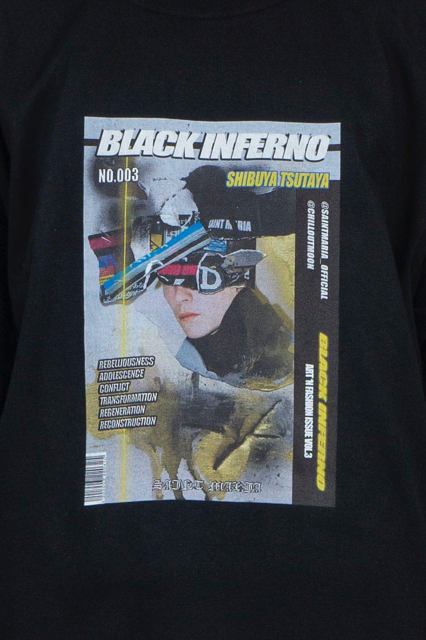 COLLAB GRAHIC T-SHIRT BLACK