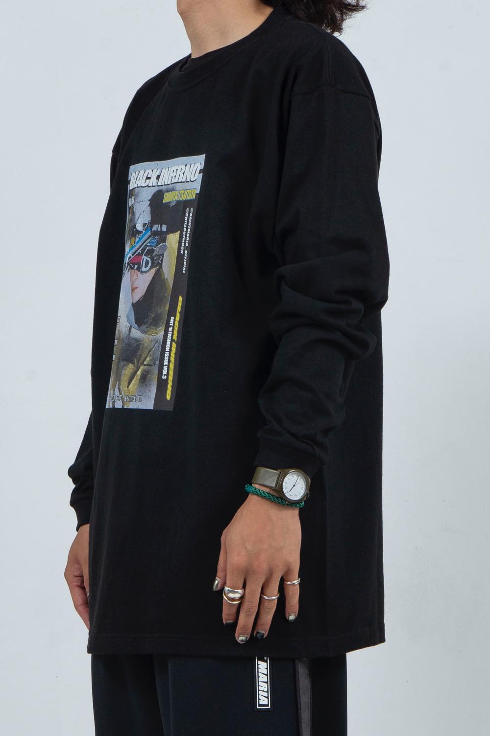 COLLAB GRAHIC T-SHIRT BLACK