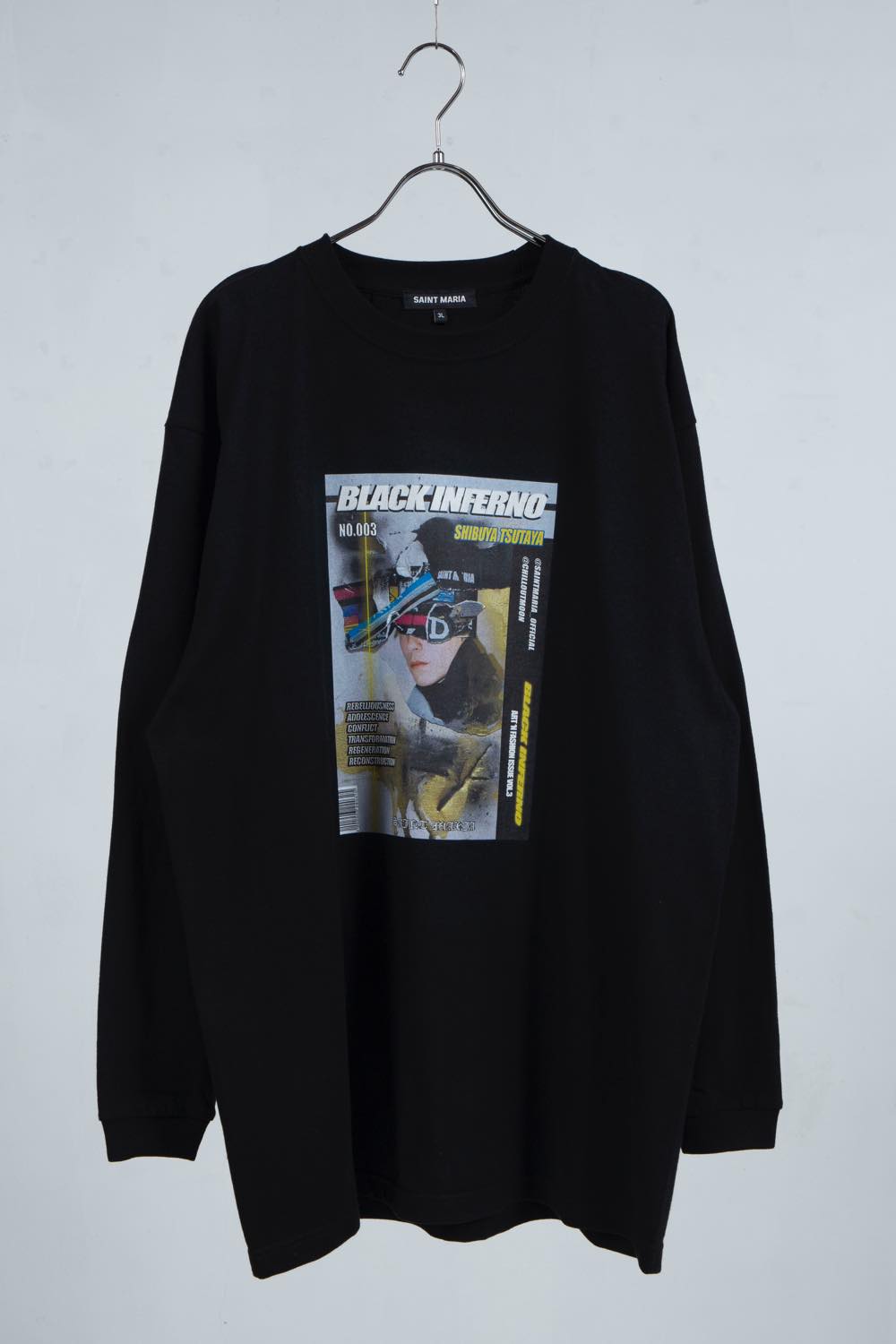 COLLAB GRAHIC T-SHIRT BLACK