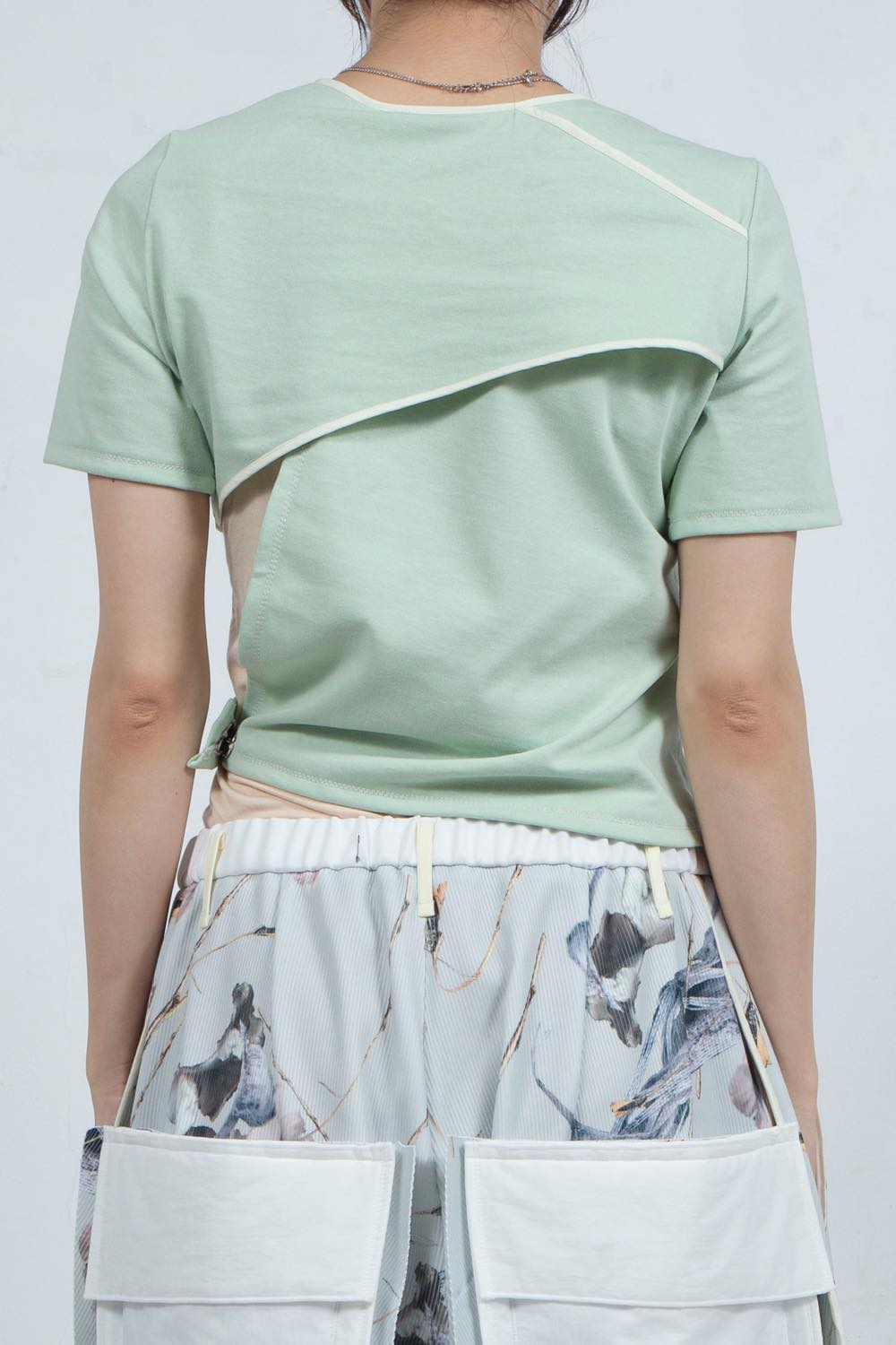 クロスショートTシャツ