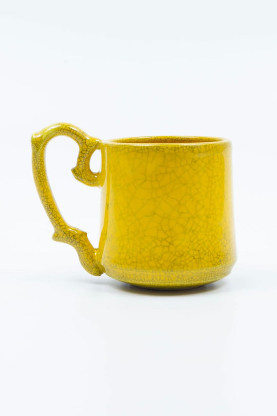 mug cup  S -yellow-
