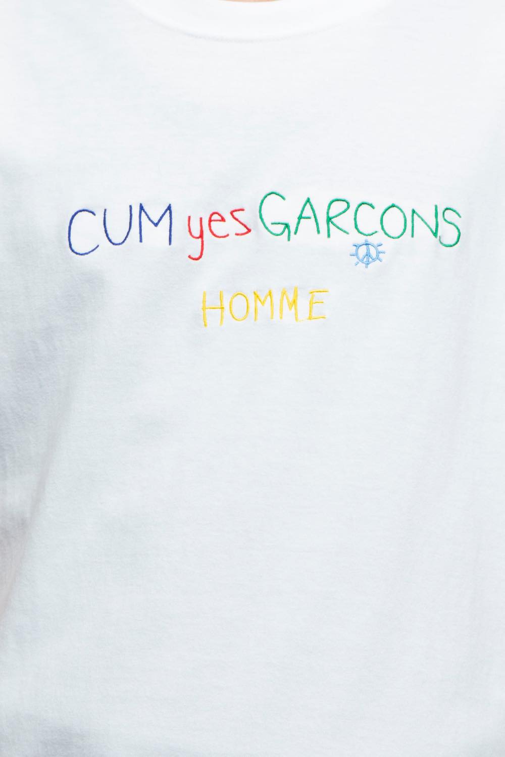 CUM YES GARCONS TEE