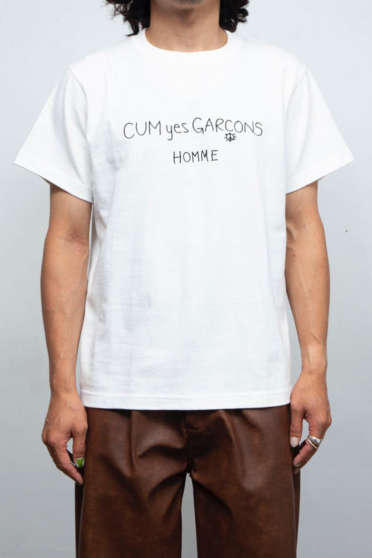CUM YES GARCONS TEE