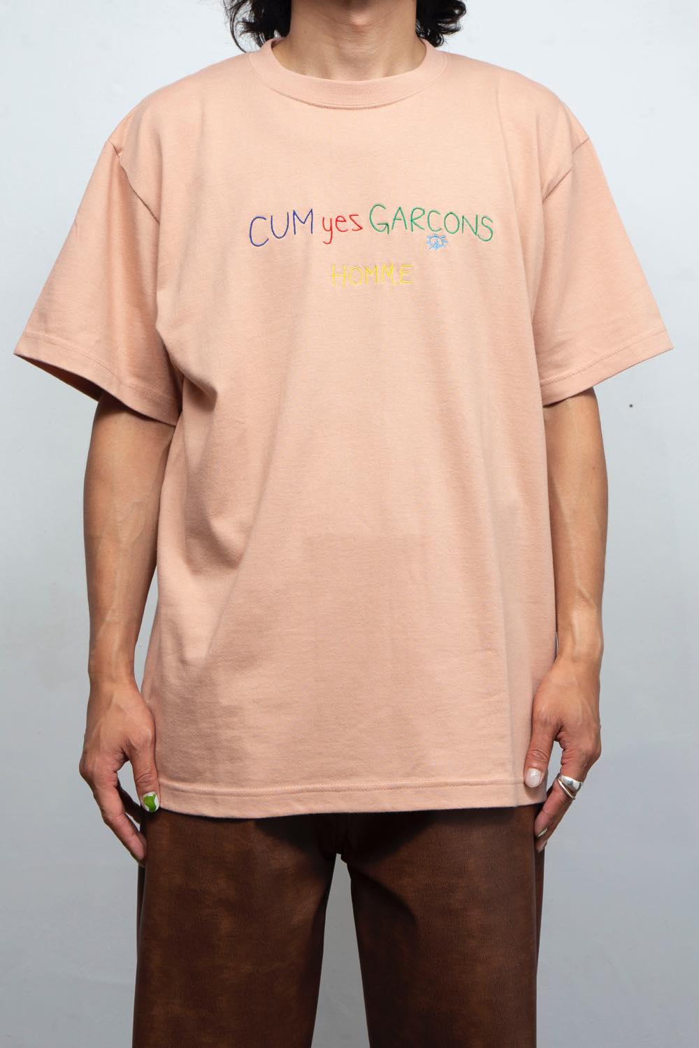 CUM YES GARCONS TEE