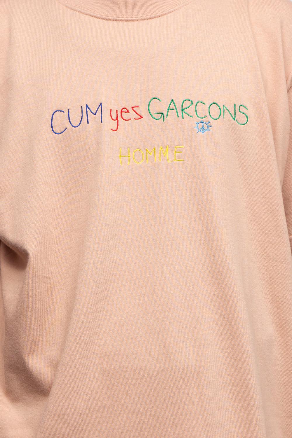 CUM YES GARCONS TEE