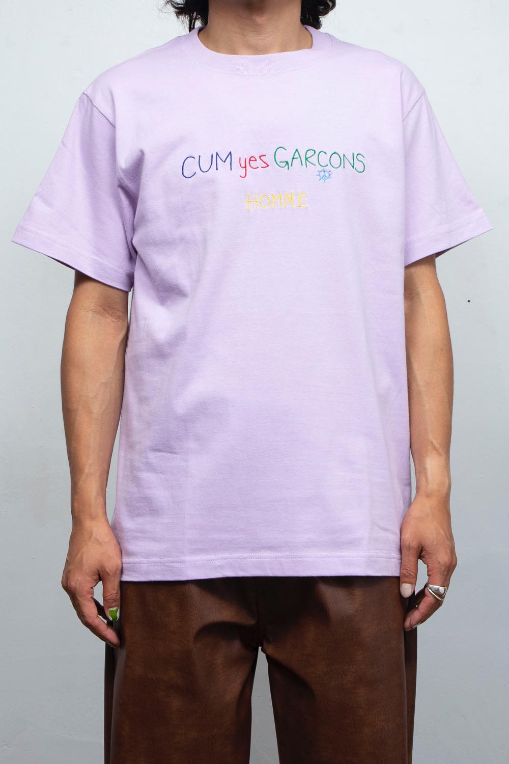 CUM YES GARCONS TEE