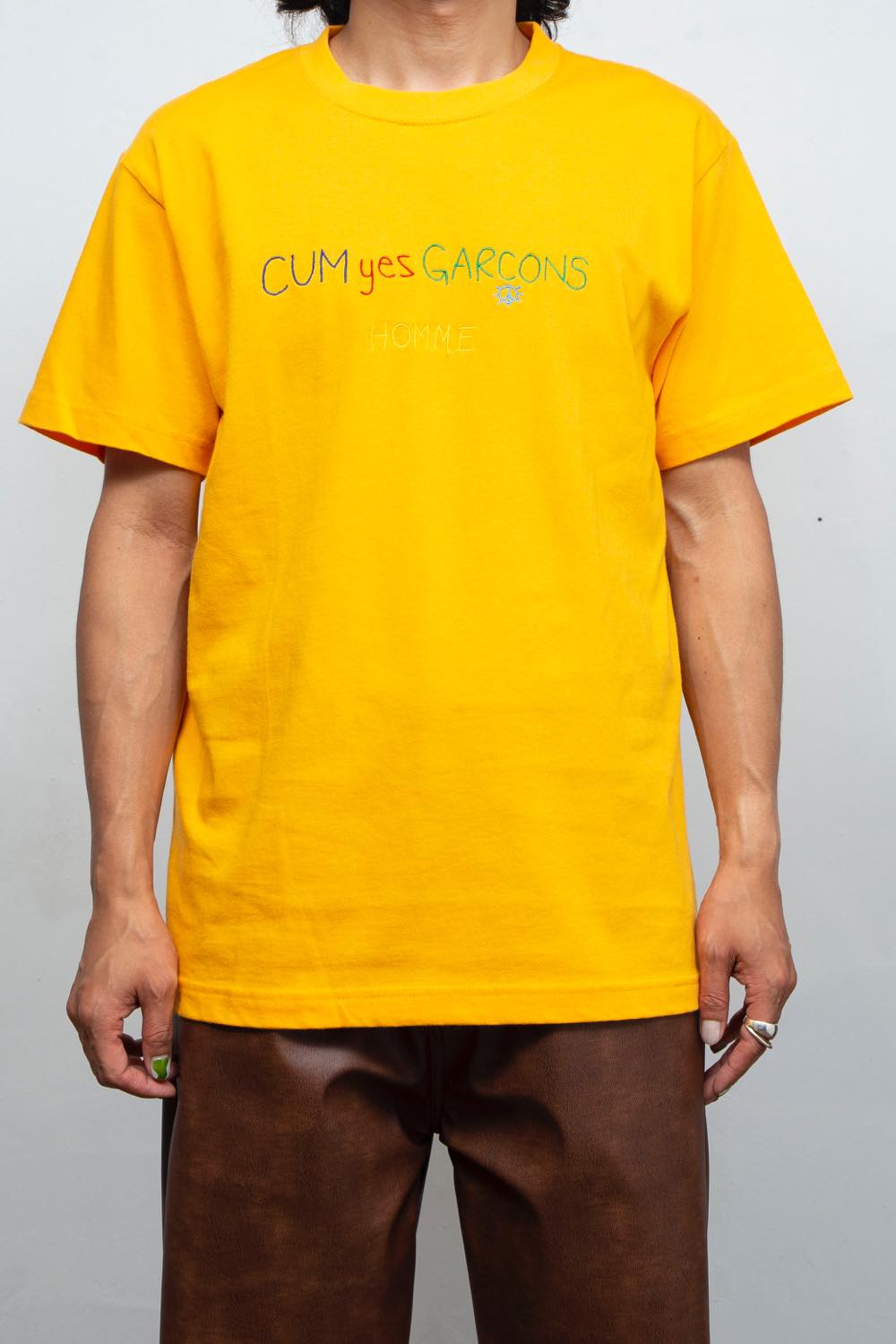 CUM YES GARCONS TEE