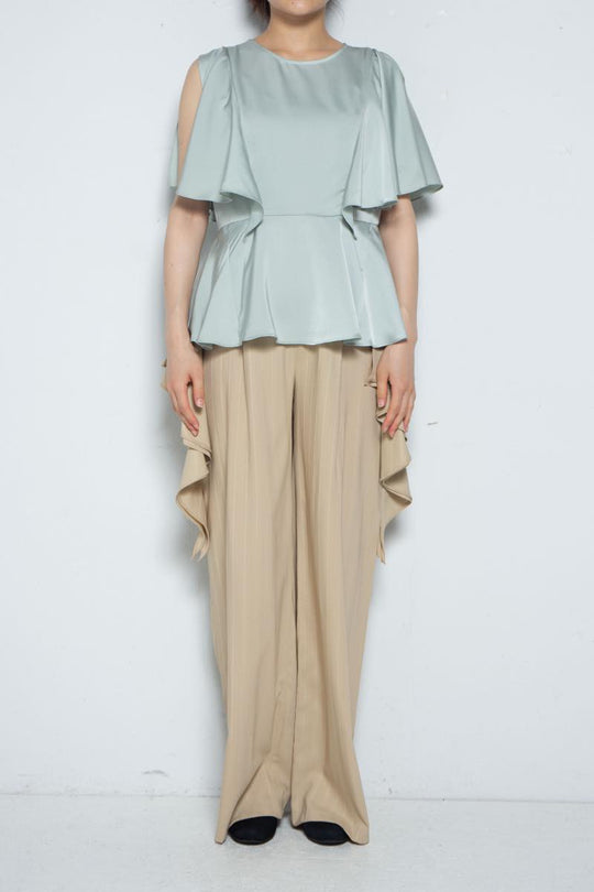 Drape Pants Brownstripe