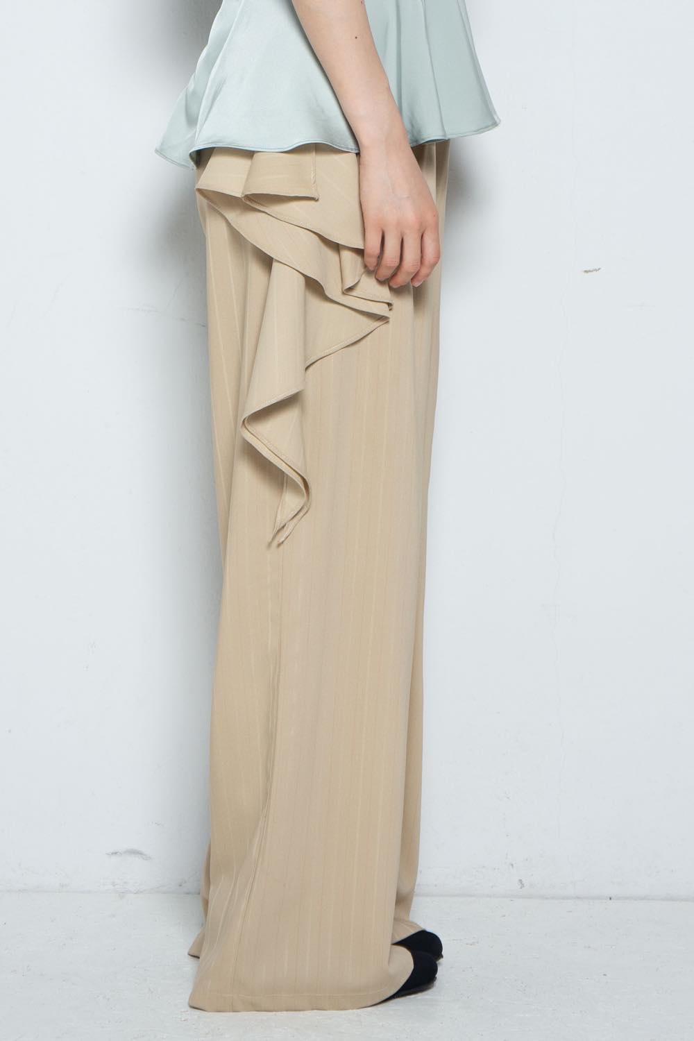 Drape Pants Brownstripe