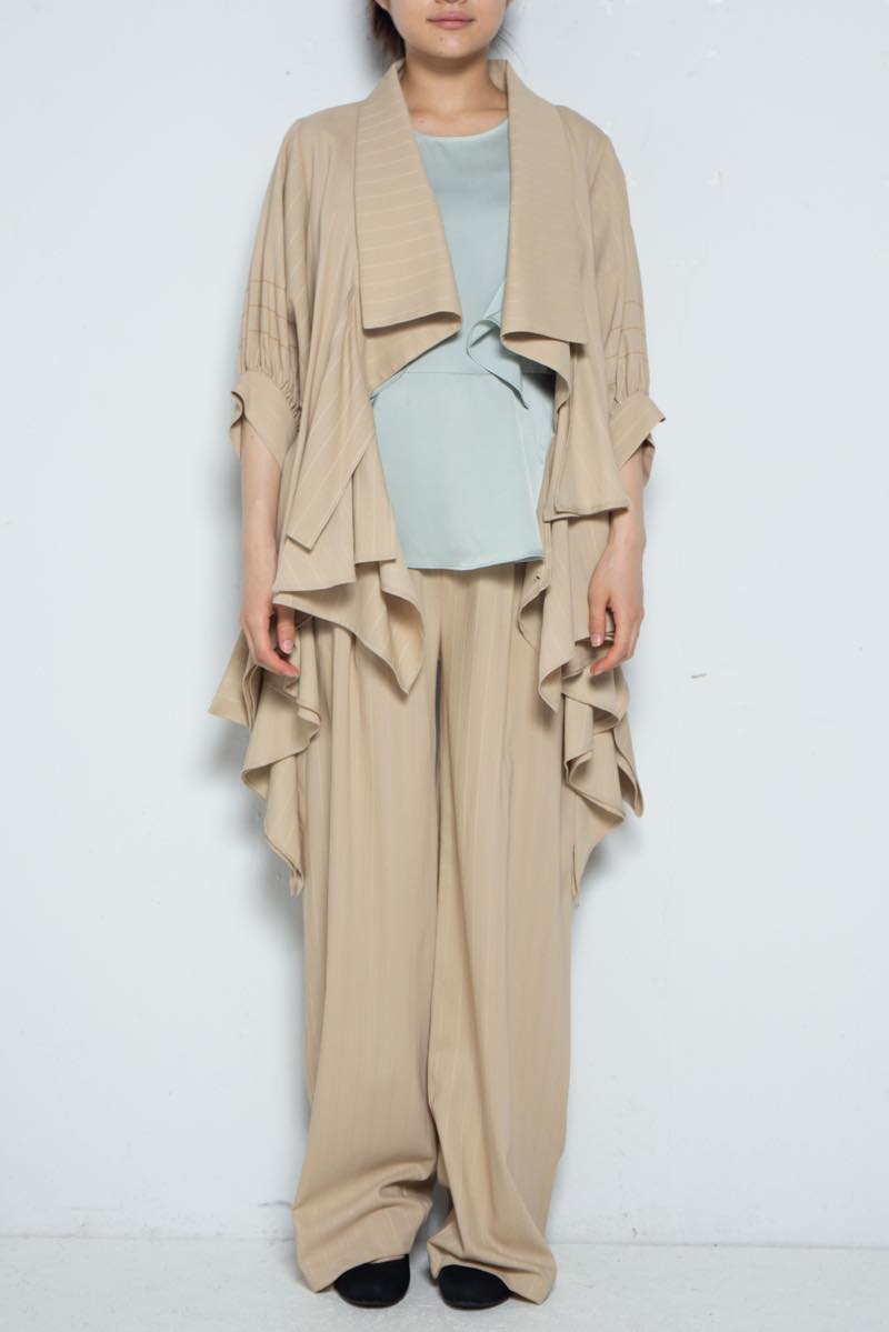 Drape Tops Brownstripe