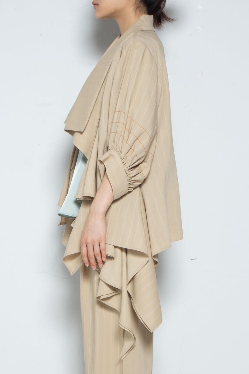Drape Tops Brownstripe