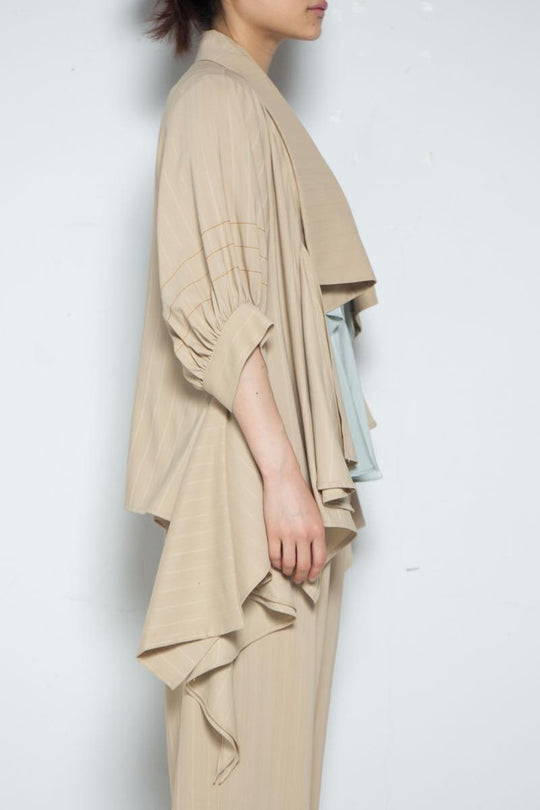 Drape Tops Brownstripe