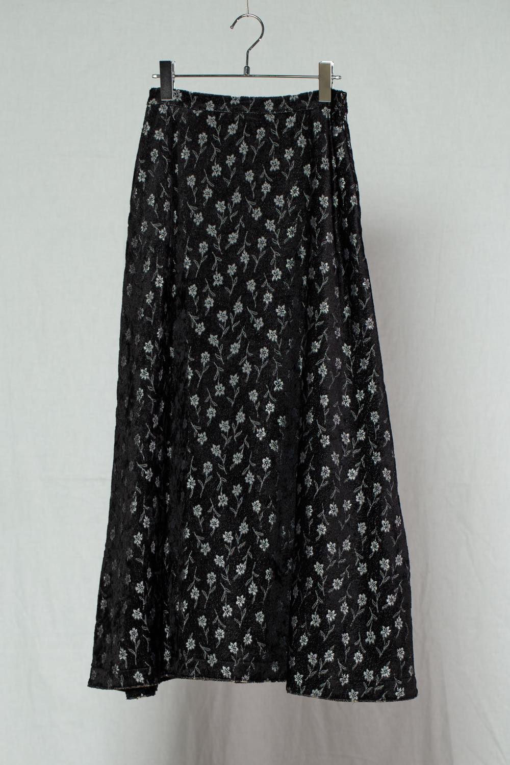 Flower Jacquard Skirt