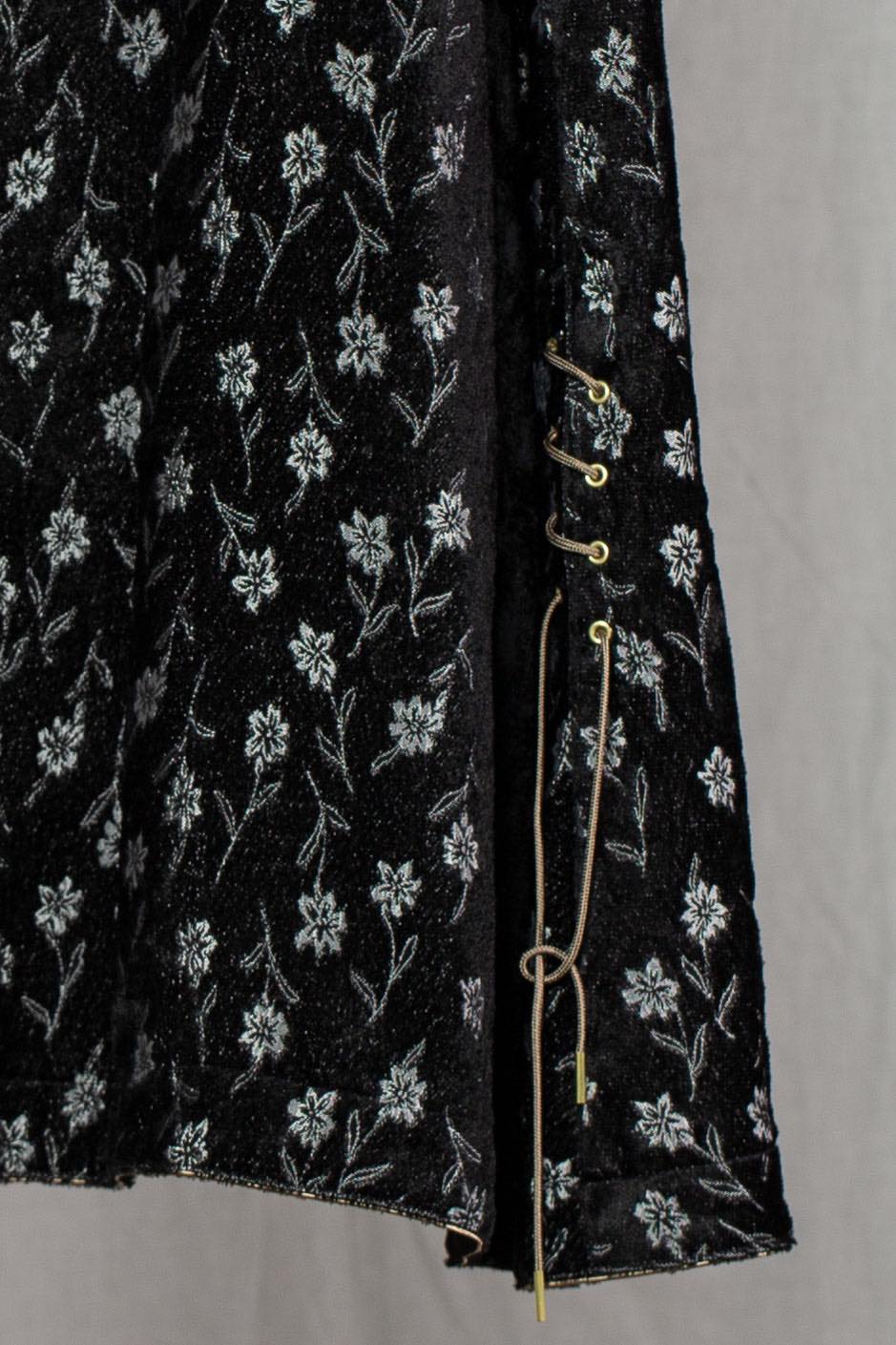 Flower Jacquard Skirt