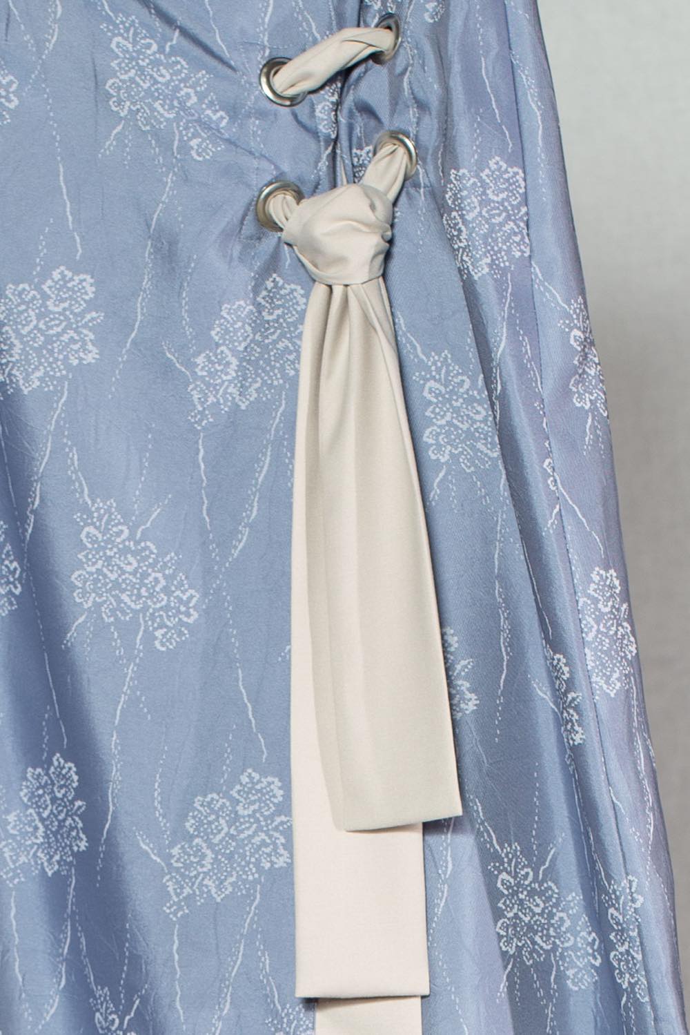 Flower Satin Skirt