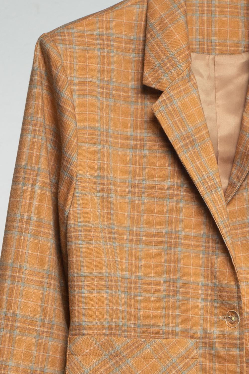 Check Jacket Orange