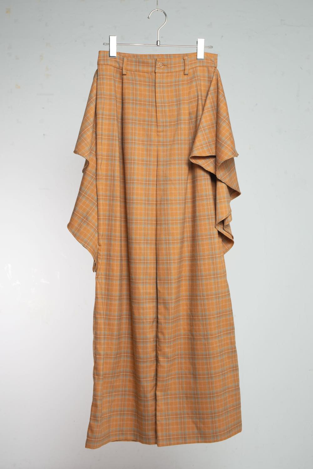 Drape Pants Orangecheck
