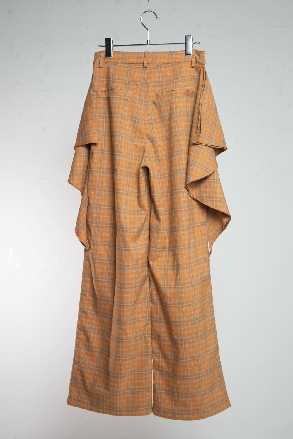 Drape Pants Orangecheck