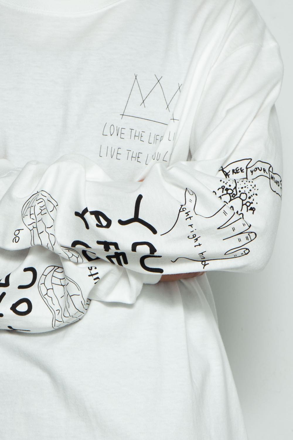 POSITIVE GRAFIFTI L/S TEE