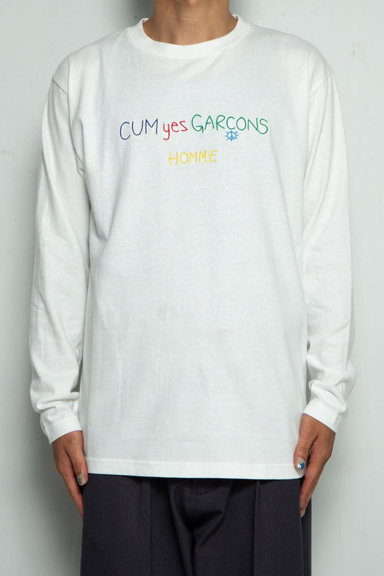 CUM YES GARCONS L/S TEE