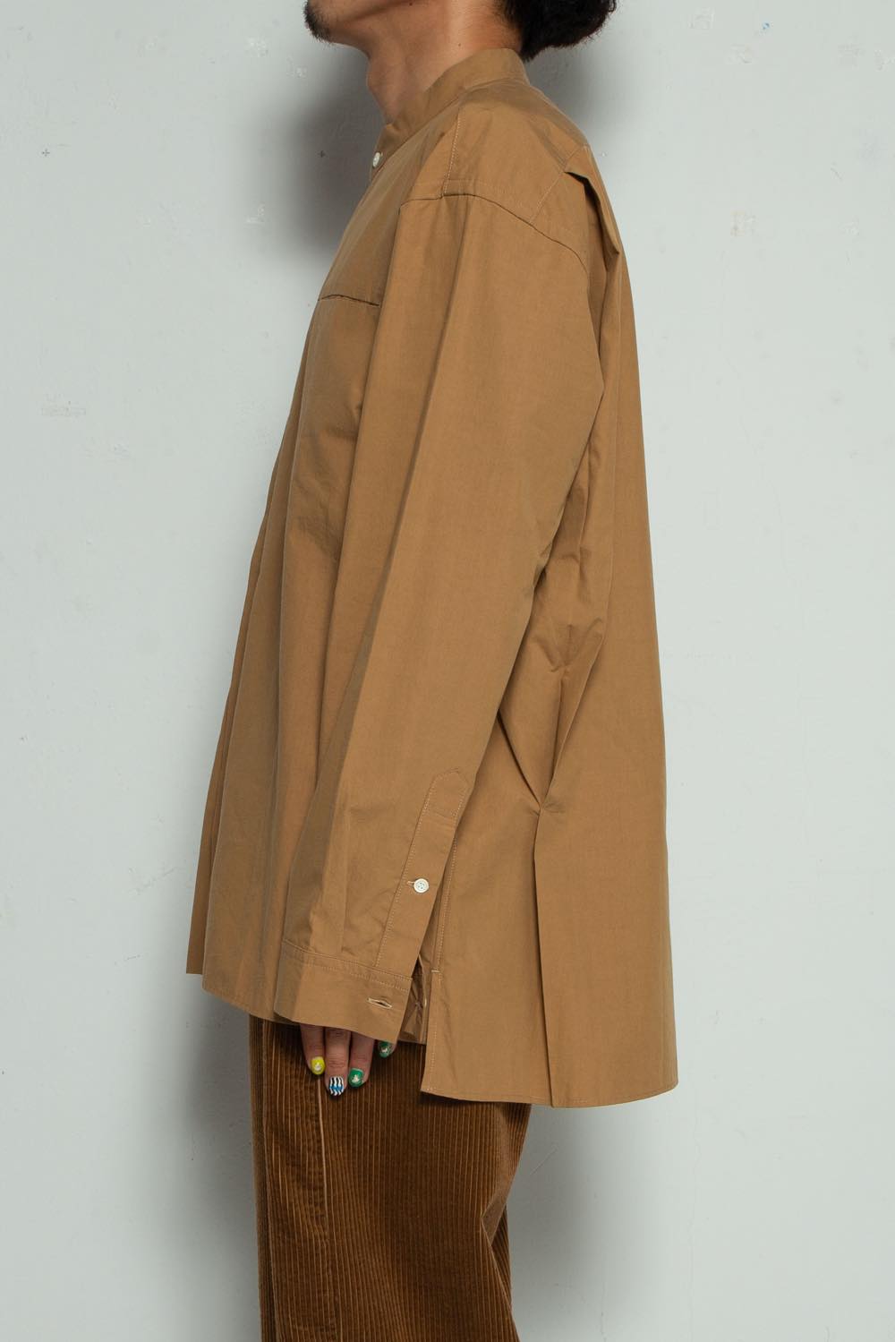L/S Stand Collar Shirts