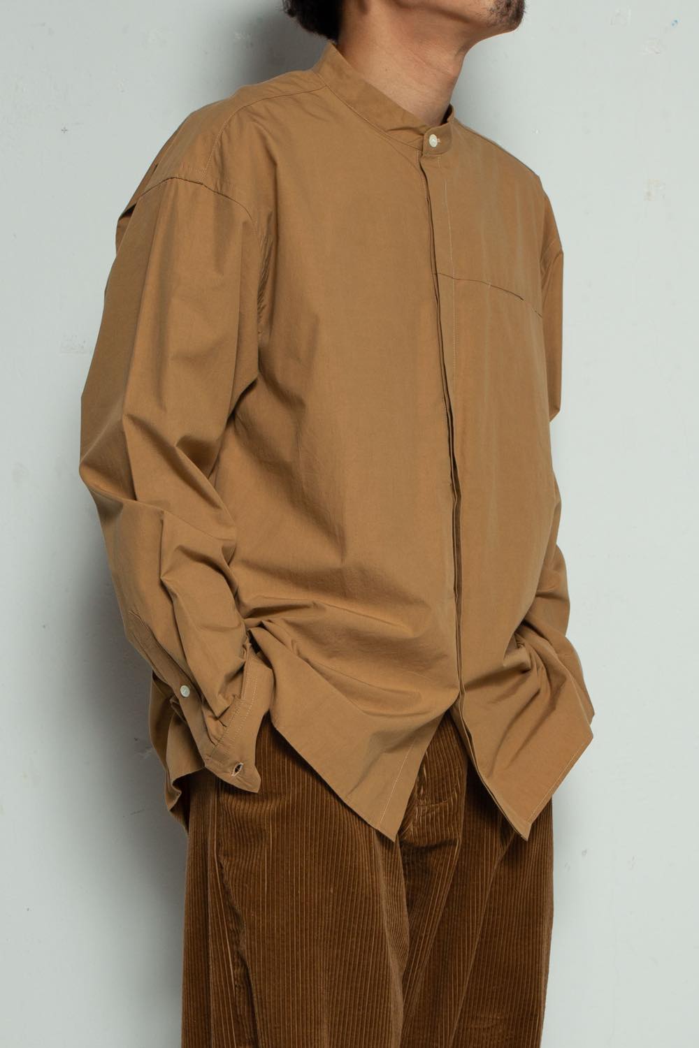 L/S Stand Collar Shirts