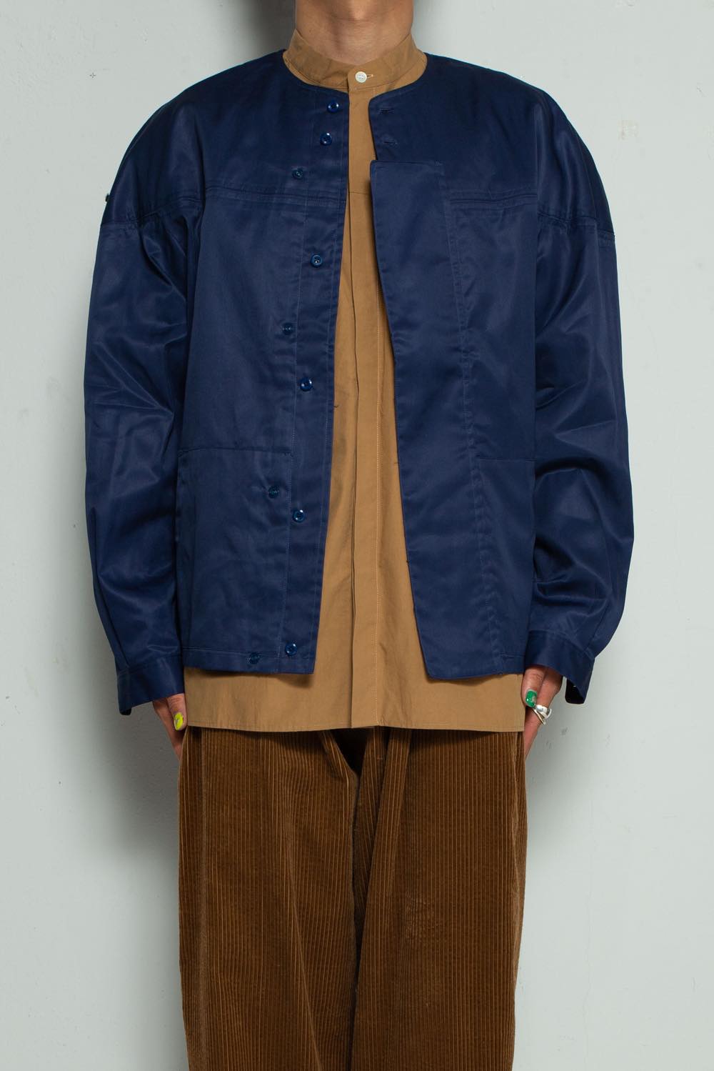 L/S Stand Collar Shirts