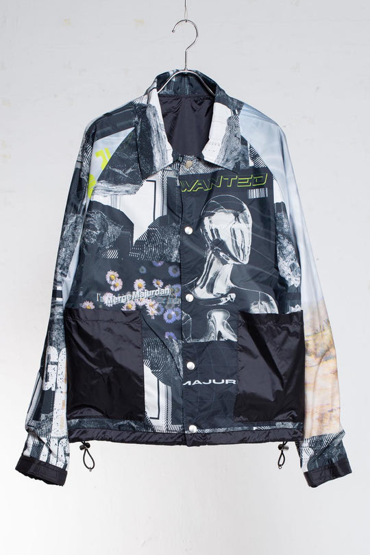 Draw Coach Jacket Black