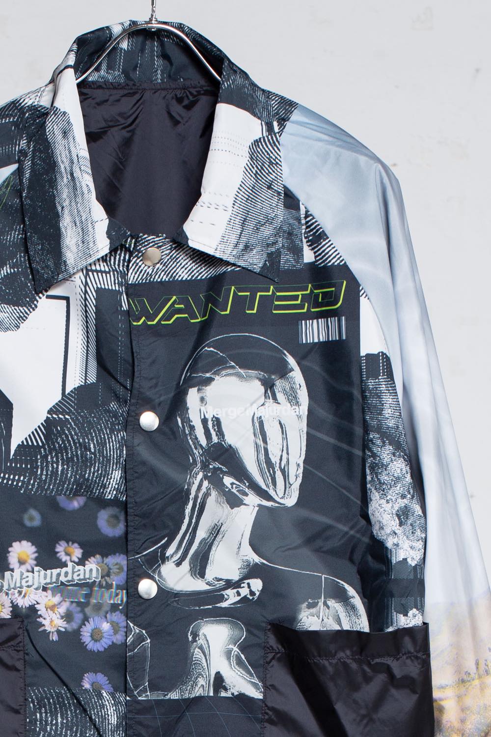 Draw Coach Jacket Black