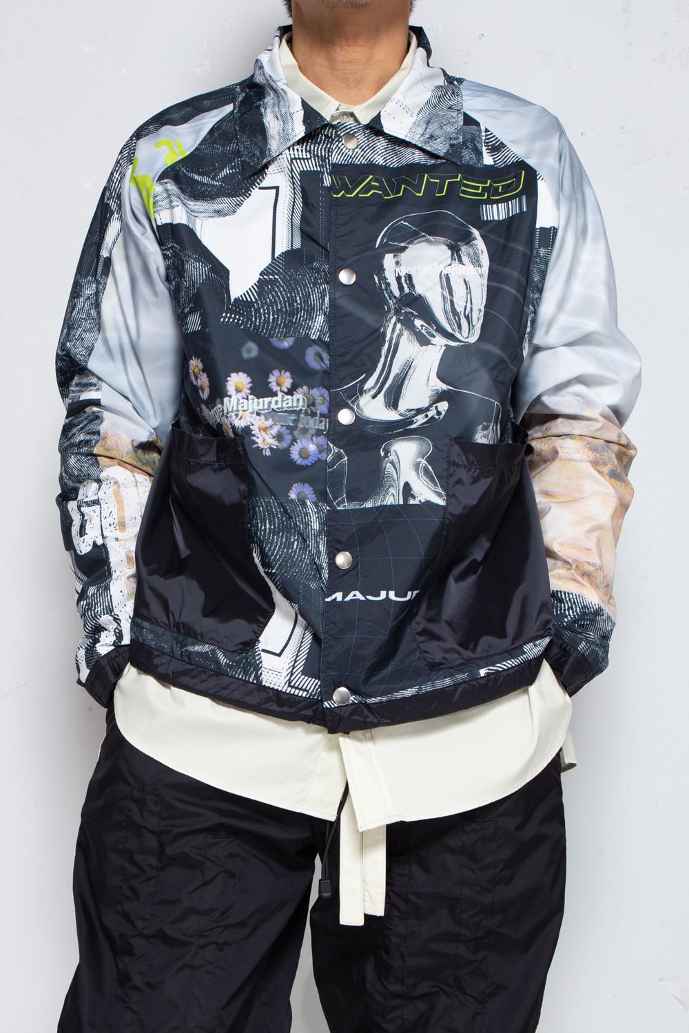 Draw Coach Jacket Black