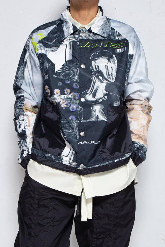 Draw Coach Jacket Black