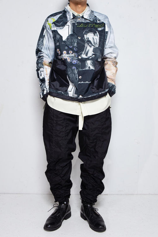 Draw Coach Jacket Black