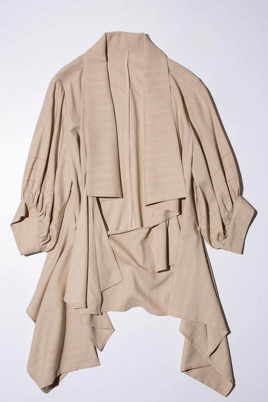 Drape Tops Brownstripe