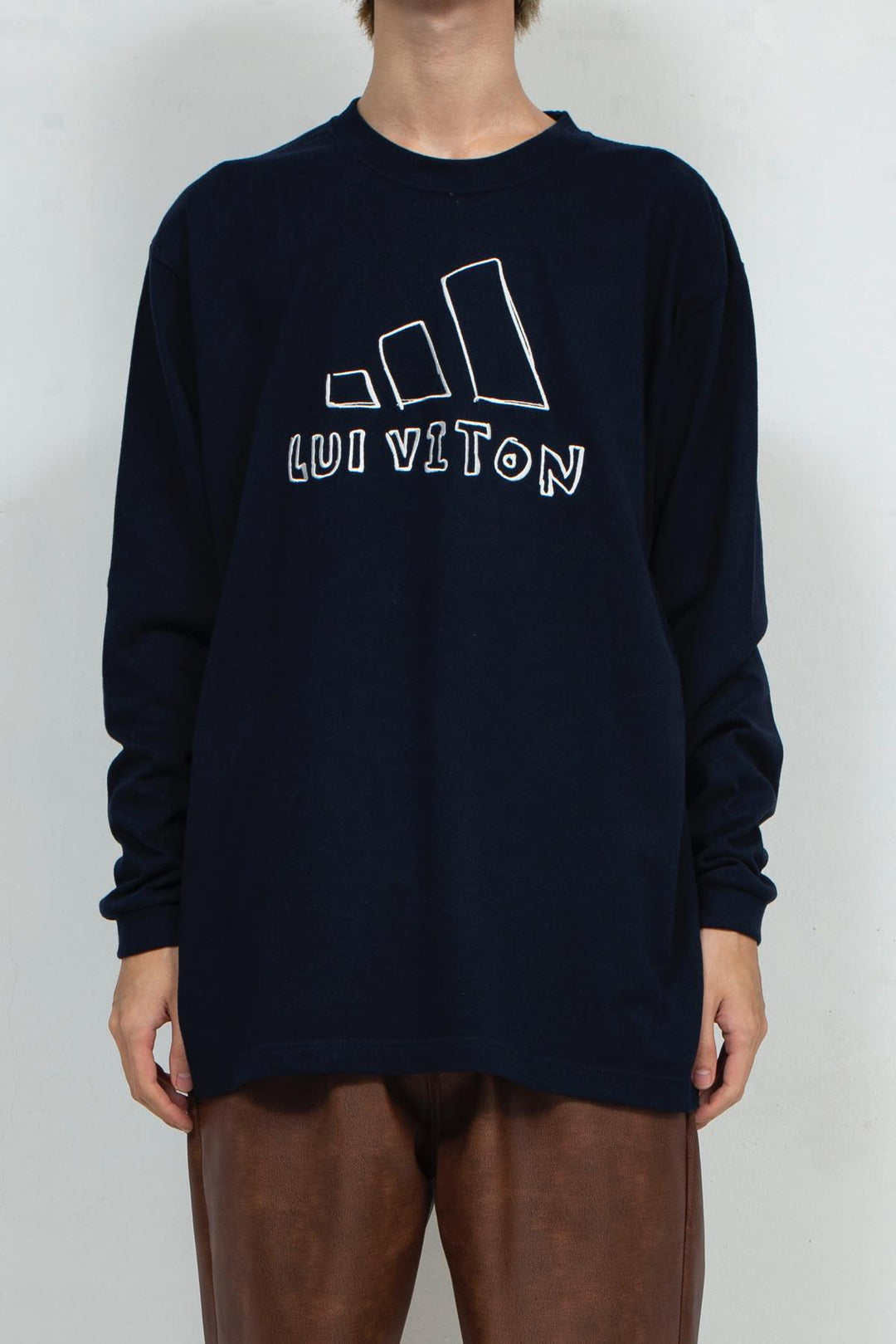 BROKEN LOGO L/S TEE