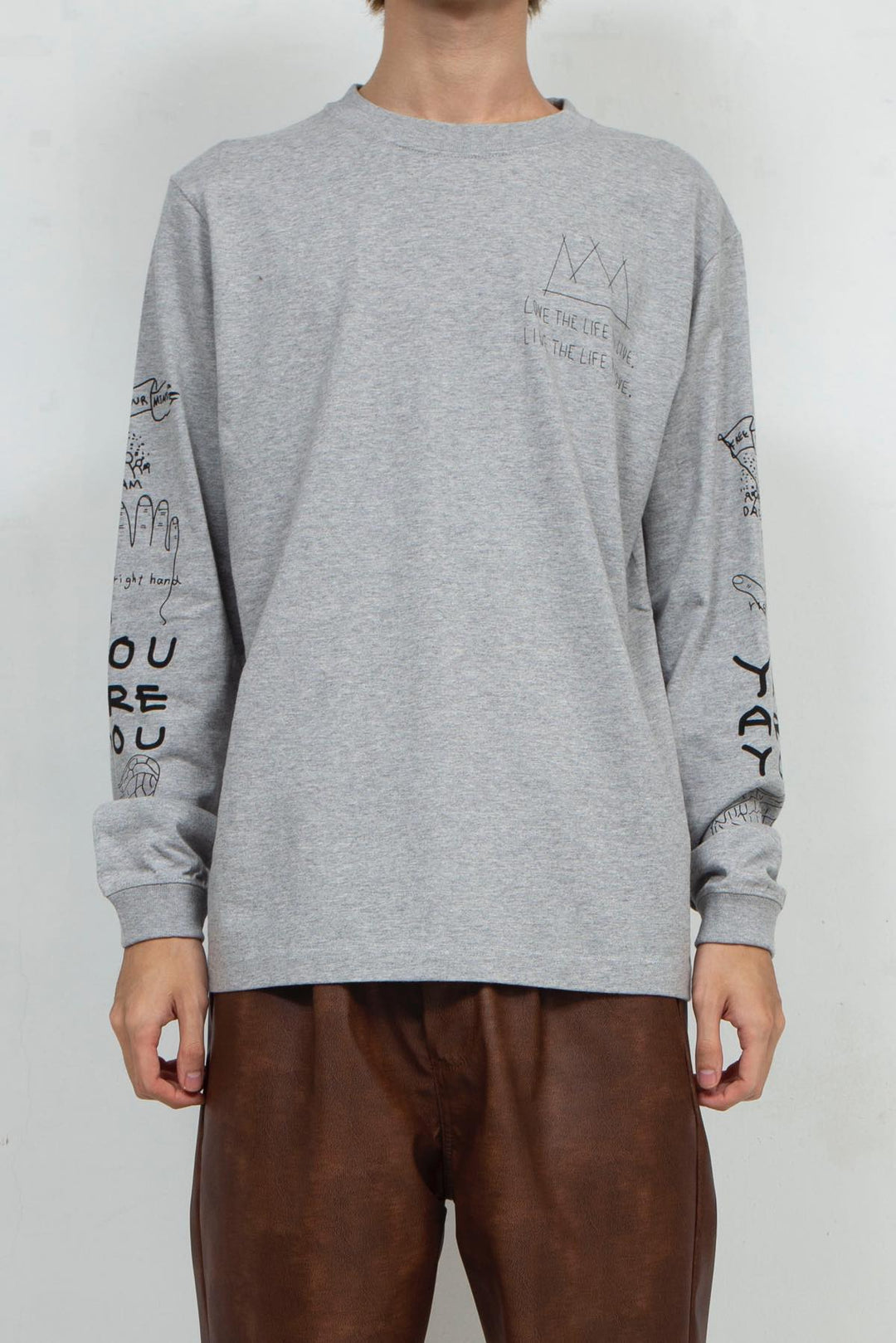 POSITIVE GRAFIFTI L/S TEE