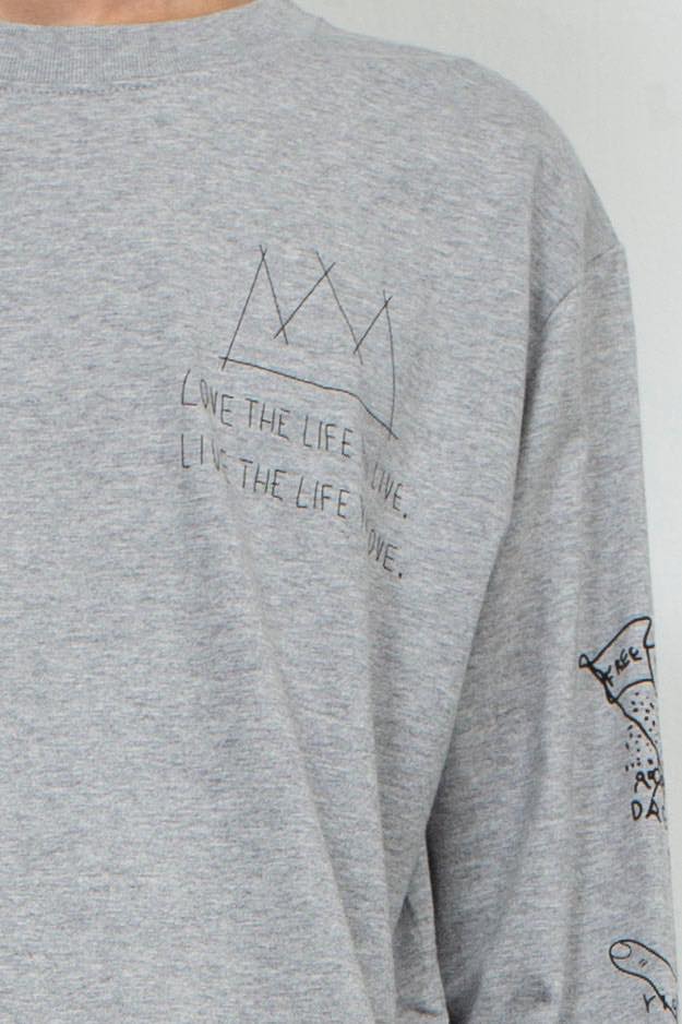 POSITIVE GRAFIFTI L/S TEE