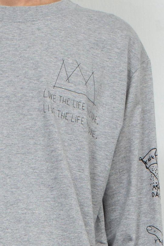 POSITIVE GRAFIFTI L/S TEE