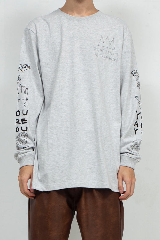 POSITIVE GRAFIFTI L/S TEE