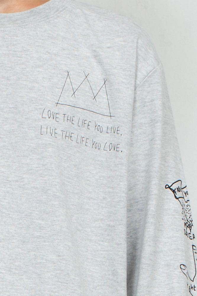 POSITIVE GRAFIFTI L/S TEE