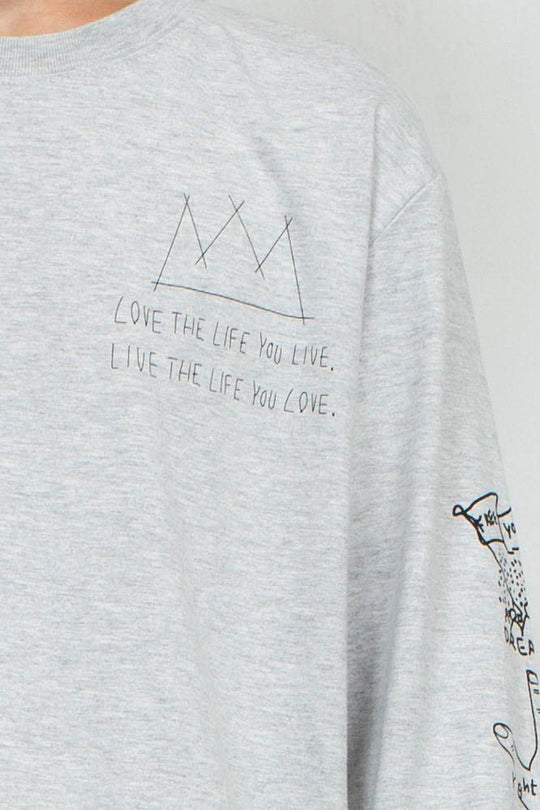 POSITIVE GRAFIFTI L/S TEE