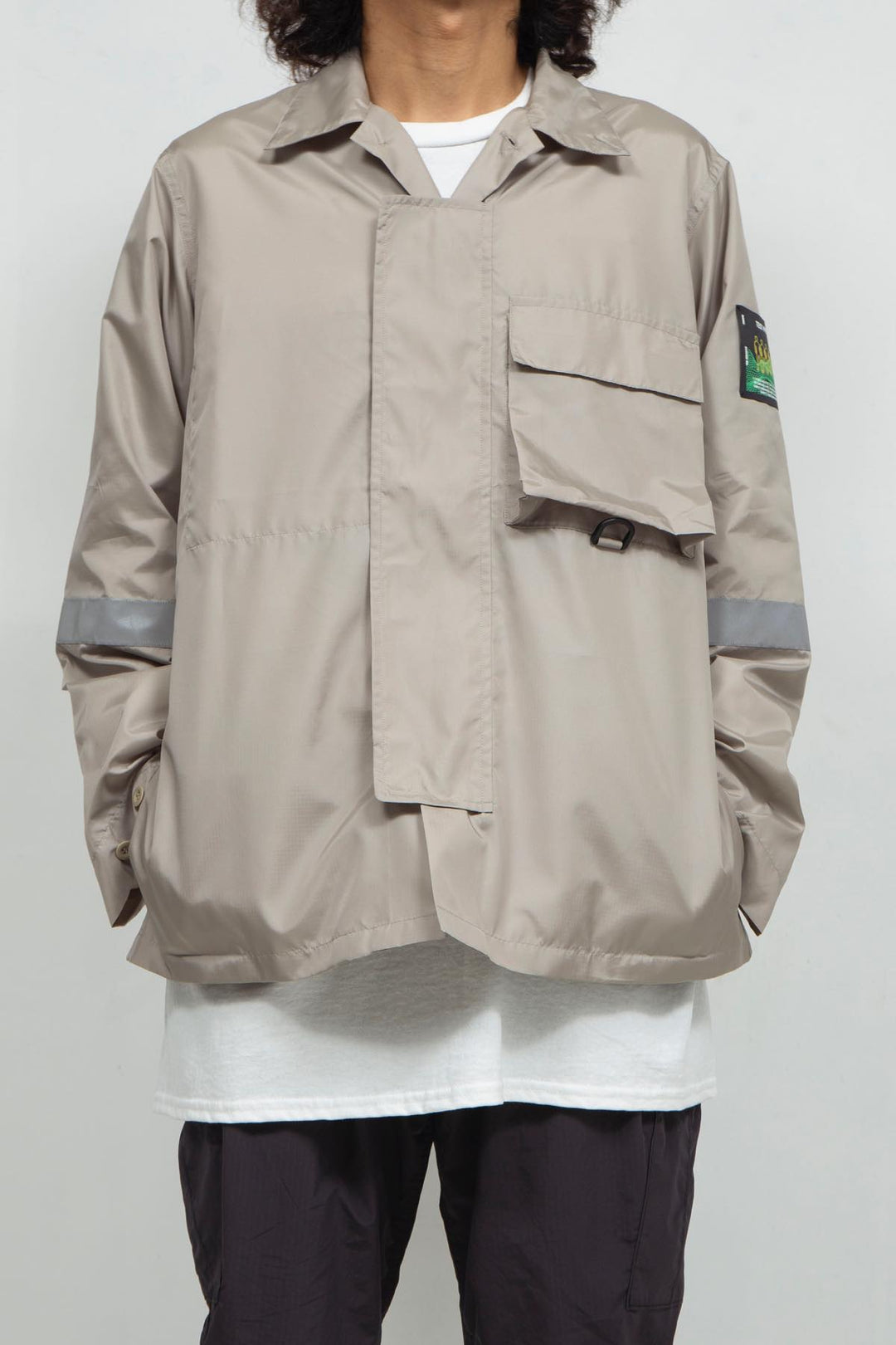 DEFORMATION MILITARY N-2B SHIRT BLOUSON SAND BEIGE